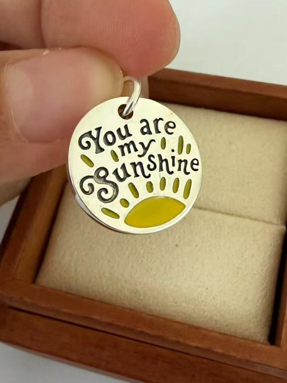 James Avery Enamel "You Are My Sunshine" Charm